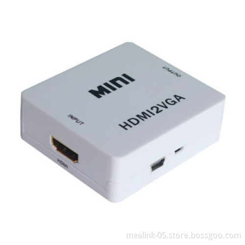Mini HDMI to VGA Converter 1080p